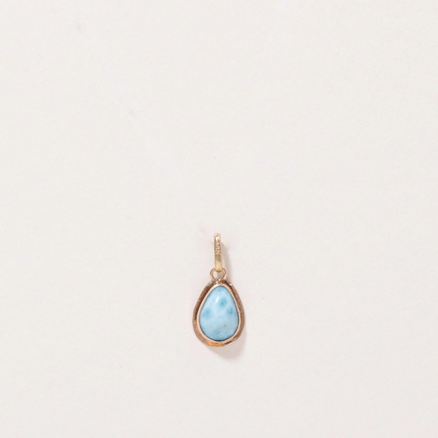 Romantic Edge Delicate Mood Larimar Pendant | 1.50ct |