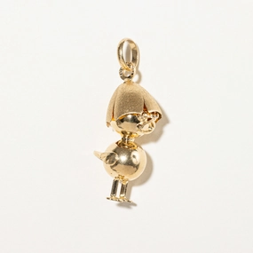 Petite Touch 18k Yellow Gold Chick Charm