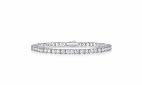 Stylish Glow Modern Accessory Moissanite Tennis Bracelet | S925 Sterling Silver | VVS1 D Color