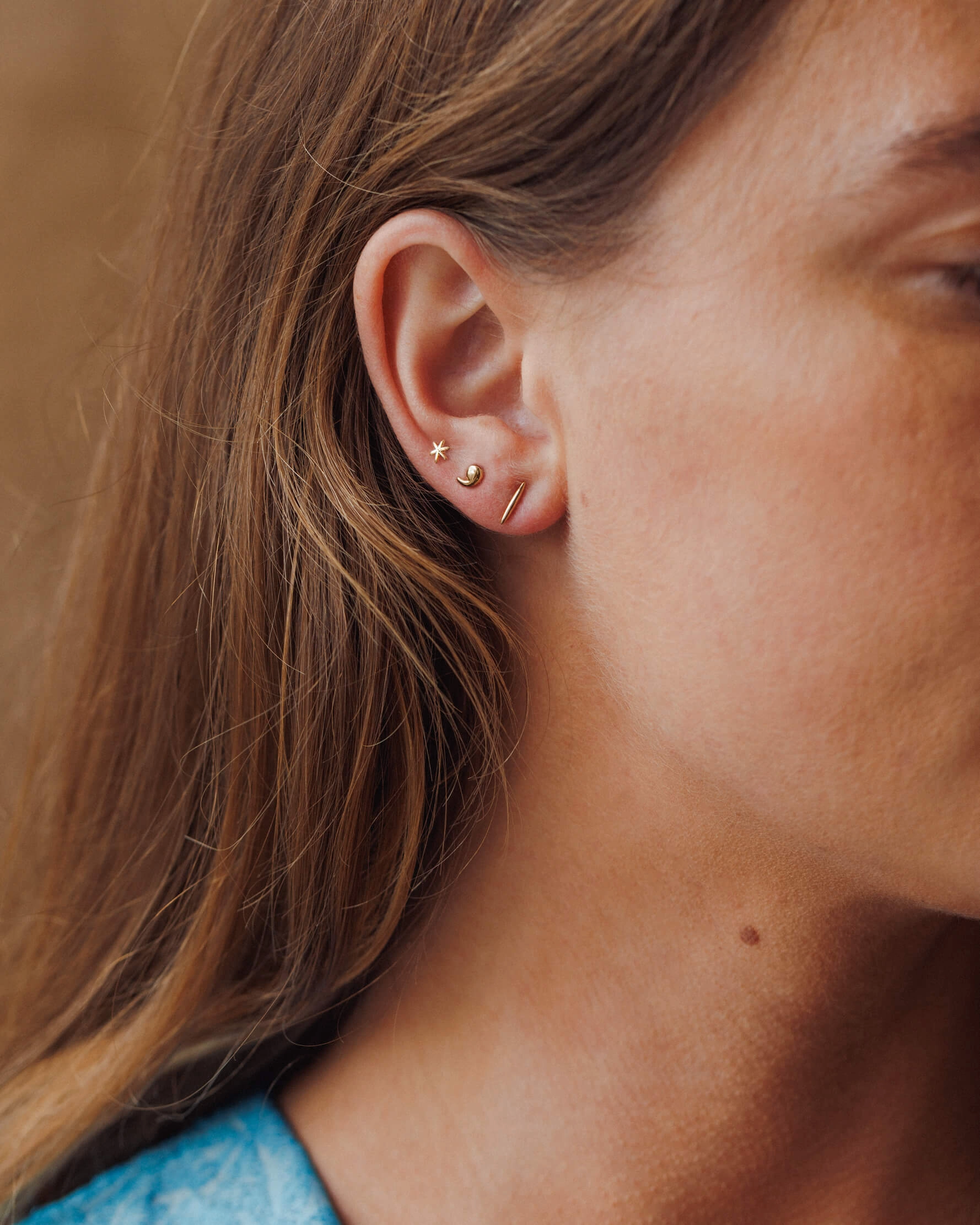 Punctuation Stud Set Fashionable Item