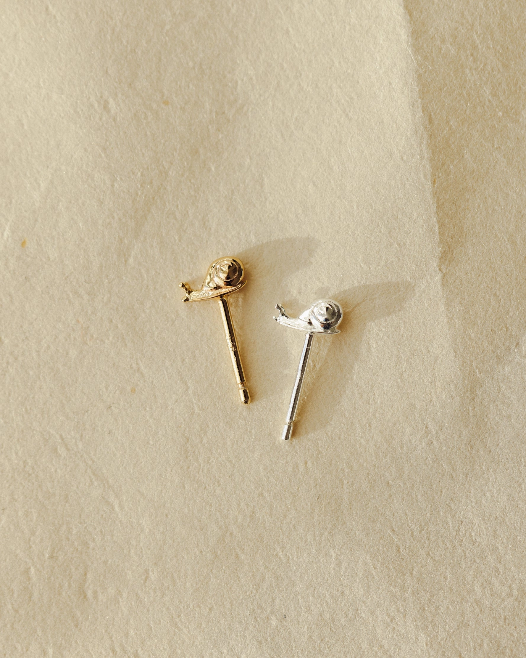 Snail Studs Graceful Motion Style Pop