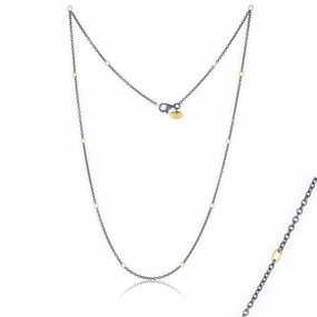 Mixed Metal Chain Outdoor Set Signature Charm