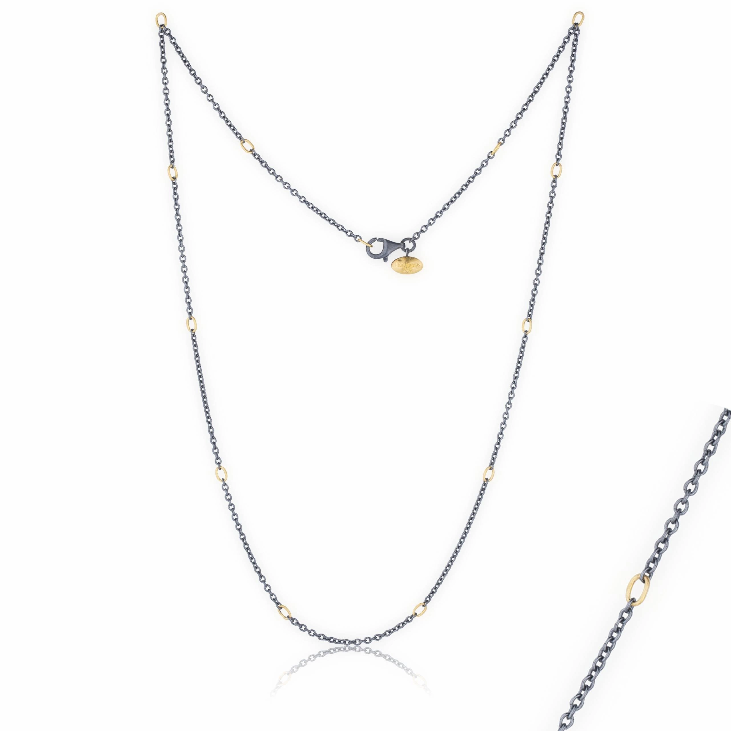 Mixed Metal Chain Outdoor Set Signature Charm