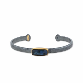Refined Glance Luxury Ready Moondance Labradorite Cuff