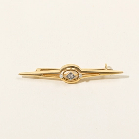 Understated Mood Casual accessory Old Mine Diamond & Seed Pearl Brooch | 0.02ct |