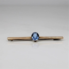 Past?? Glass Pin | 1.75ct | Mixed Metals Graceful Flow