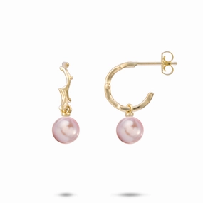 Event Ready Pick A Pearl Heritage Earrings in Gold - 13mm