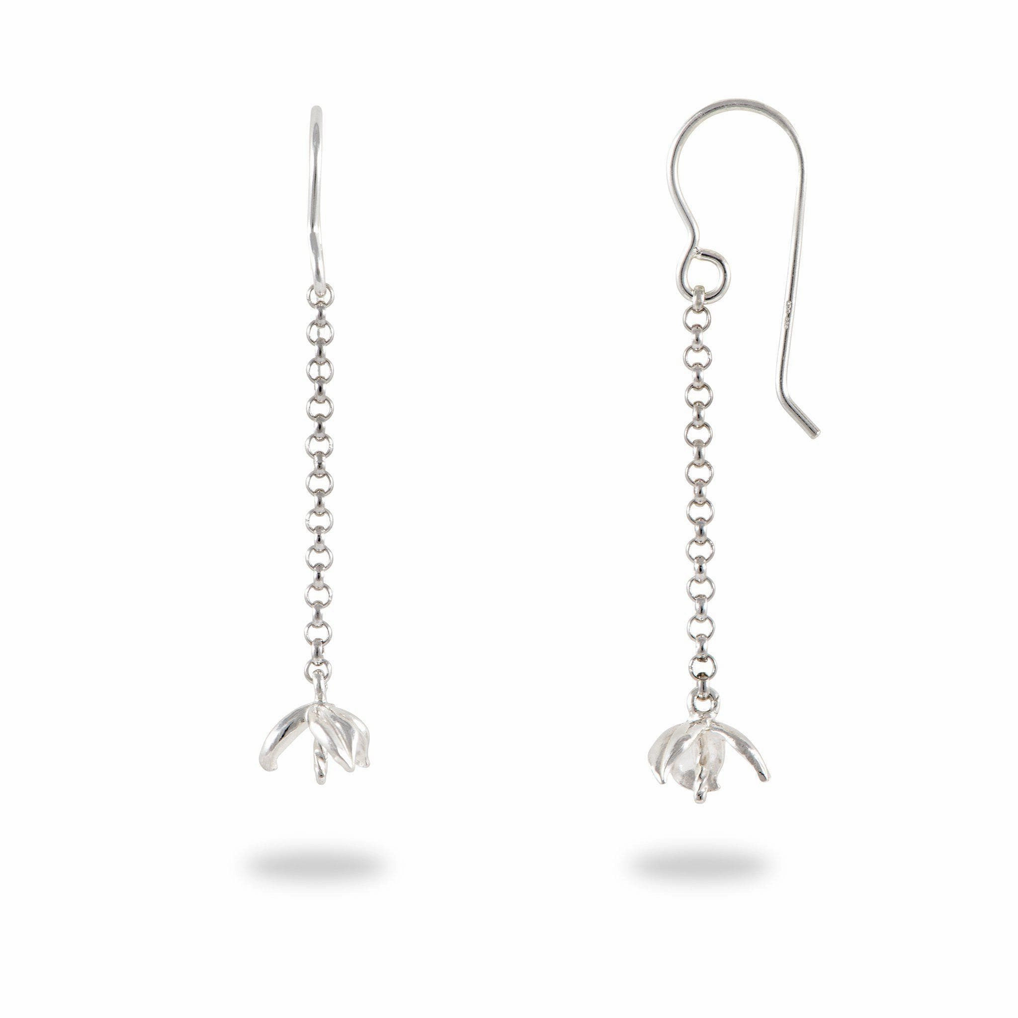 Pick A Pearl Maile Earrings in Sterling Silver Quick Layer