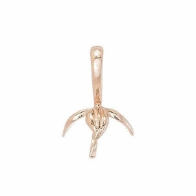 Classic Accent Pick A Pearl Maile Pendant in Rose Gold