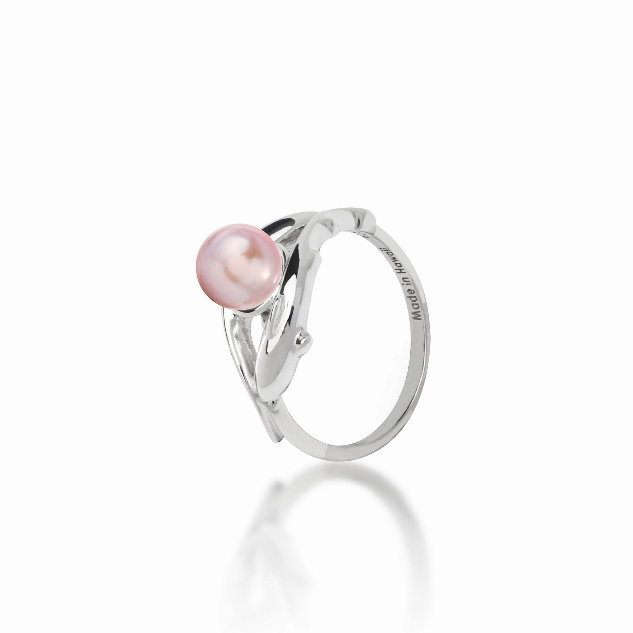 Pick A Pearl Shark Ring in Sterling Silver - 12mm Dressy look