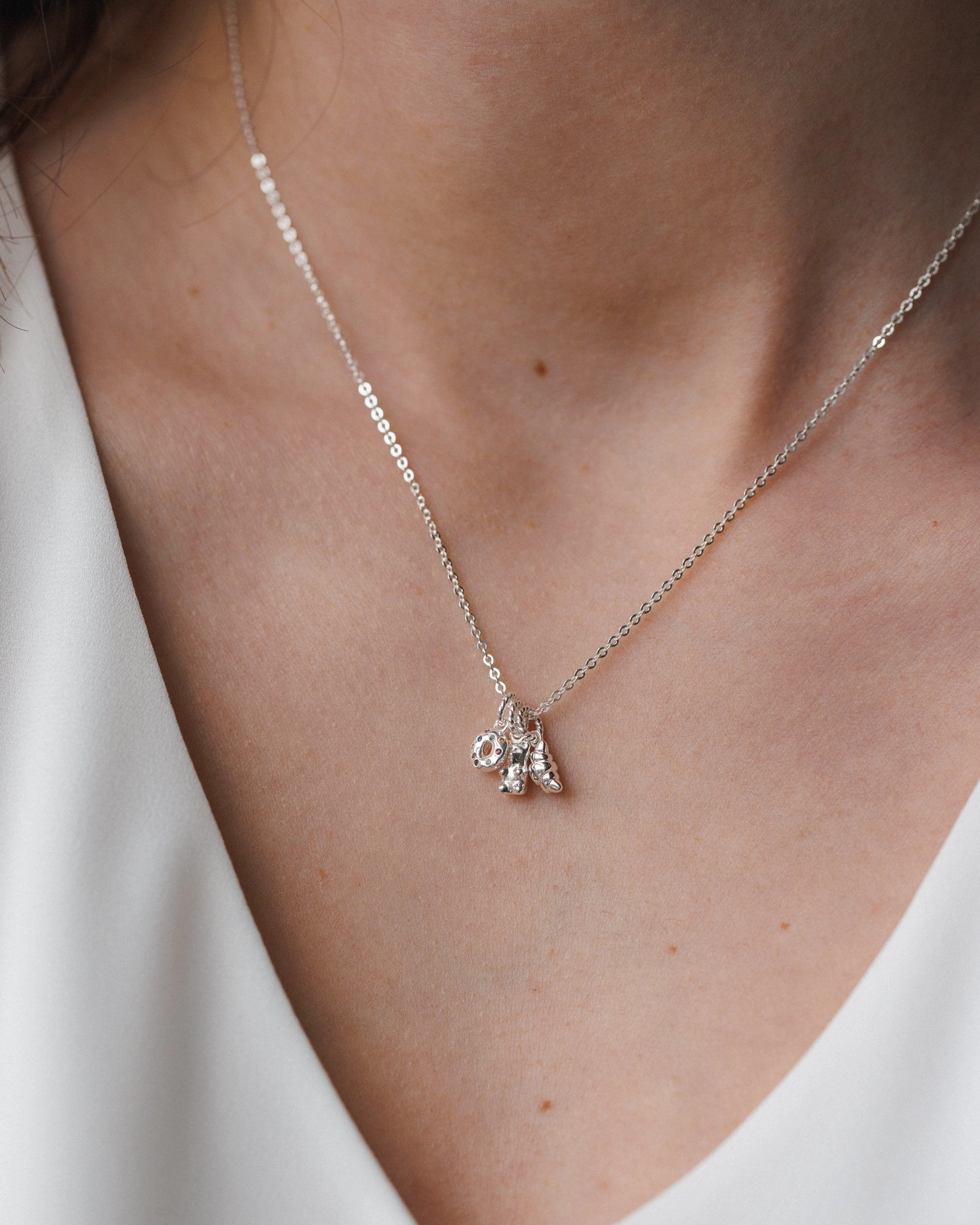 Contemporary Design Blogger Accessory Sprinkled Donut Charm