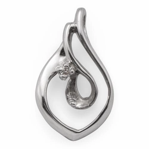 Dazzling Shine Pick A Pearl Pendant in White Gold with Diamond