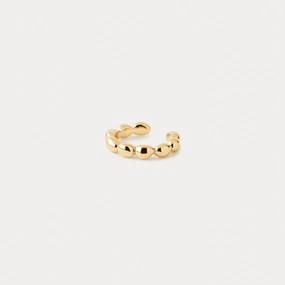 Skipping Stone Ear Cuff Polished Item Sturdy Option