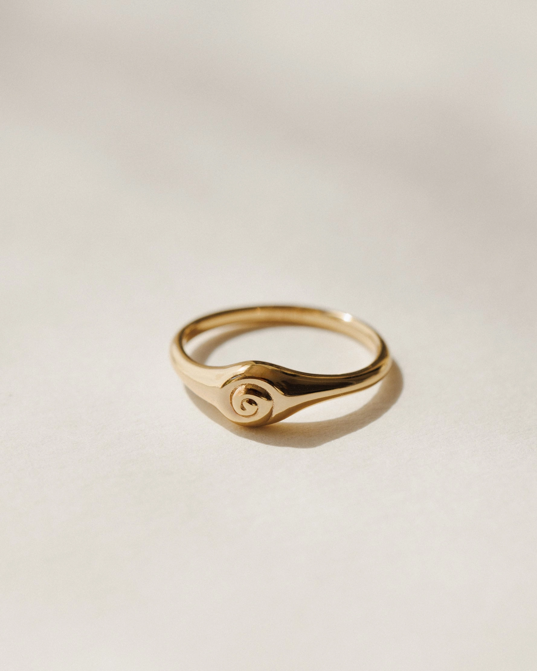 Tidepool Signet Ring Elegant Balance Timeless Flow