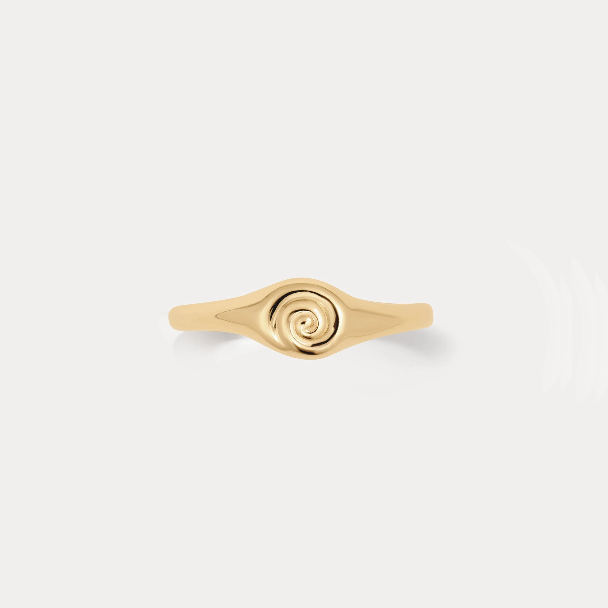 Tidepool Signet Ring Unique Piece Minimalist Craft