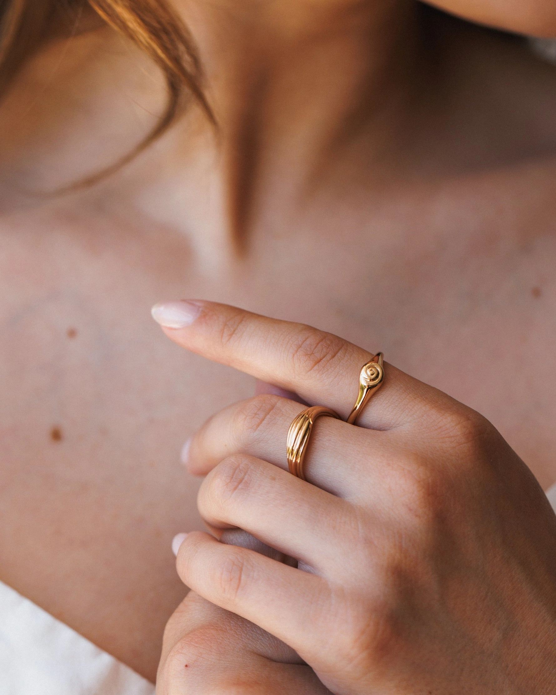 premium design Tidepool Signet Ring