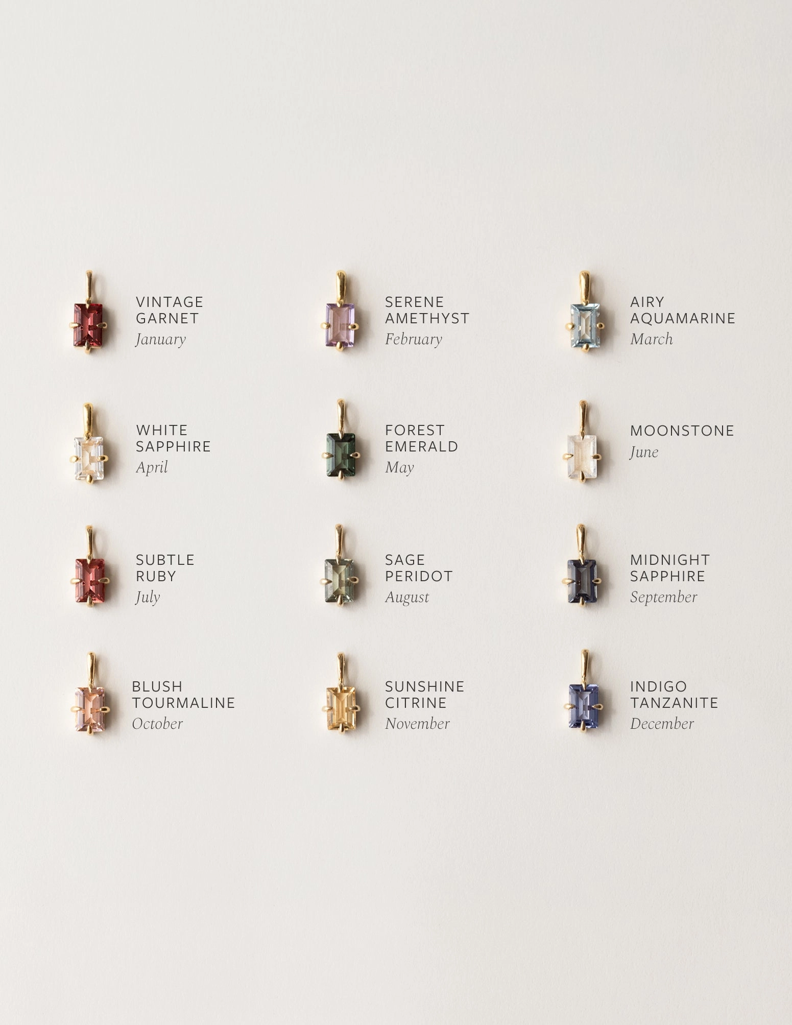 Excellent Present Grand Baguette Necklace