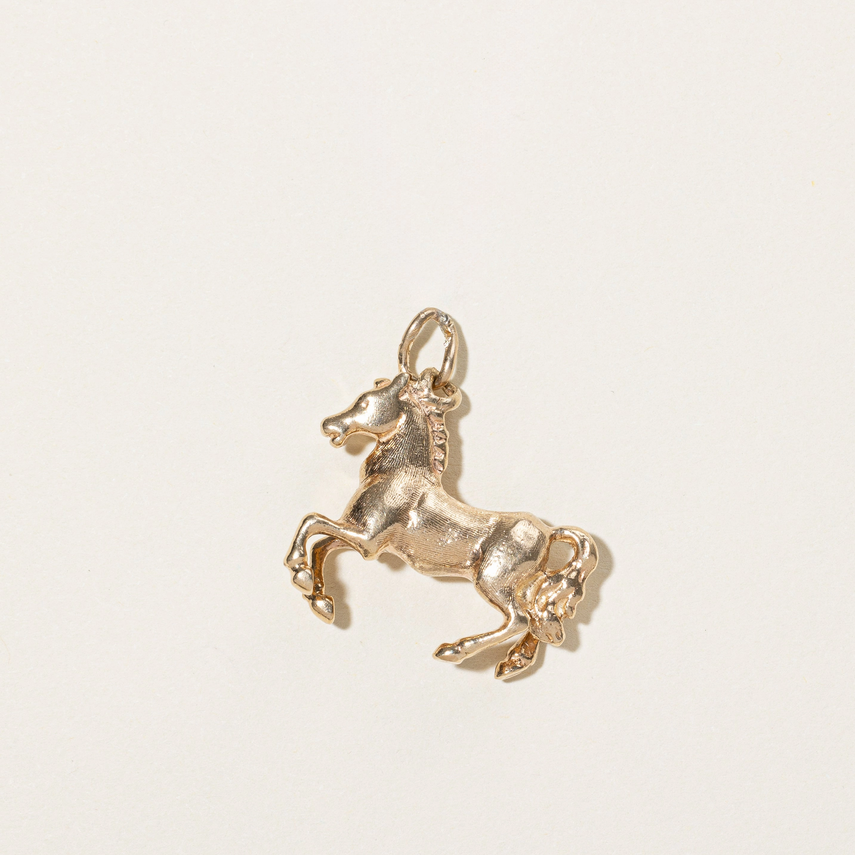Timeless Appeal 10k Yellow Gold Horse Charm