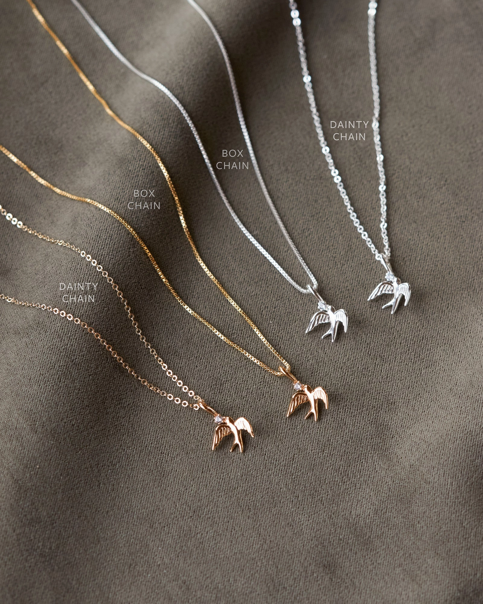 Superb Style Swallow Charm