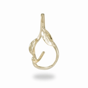 Bold Combo Pick A Pearl Maile Pendant in Gold