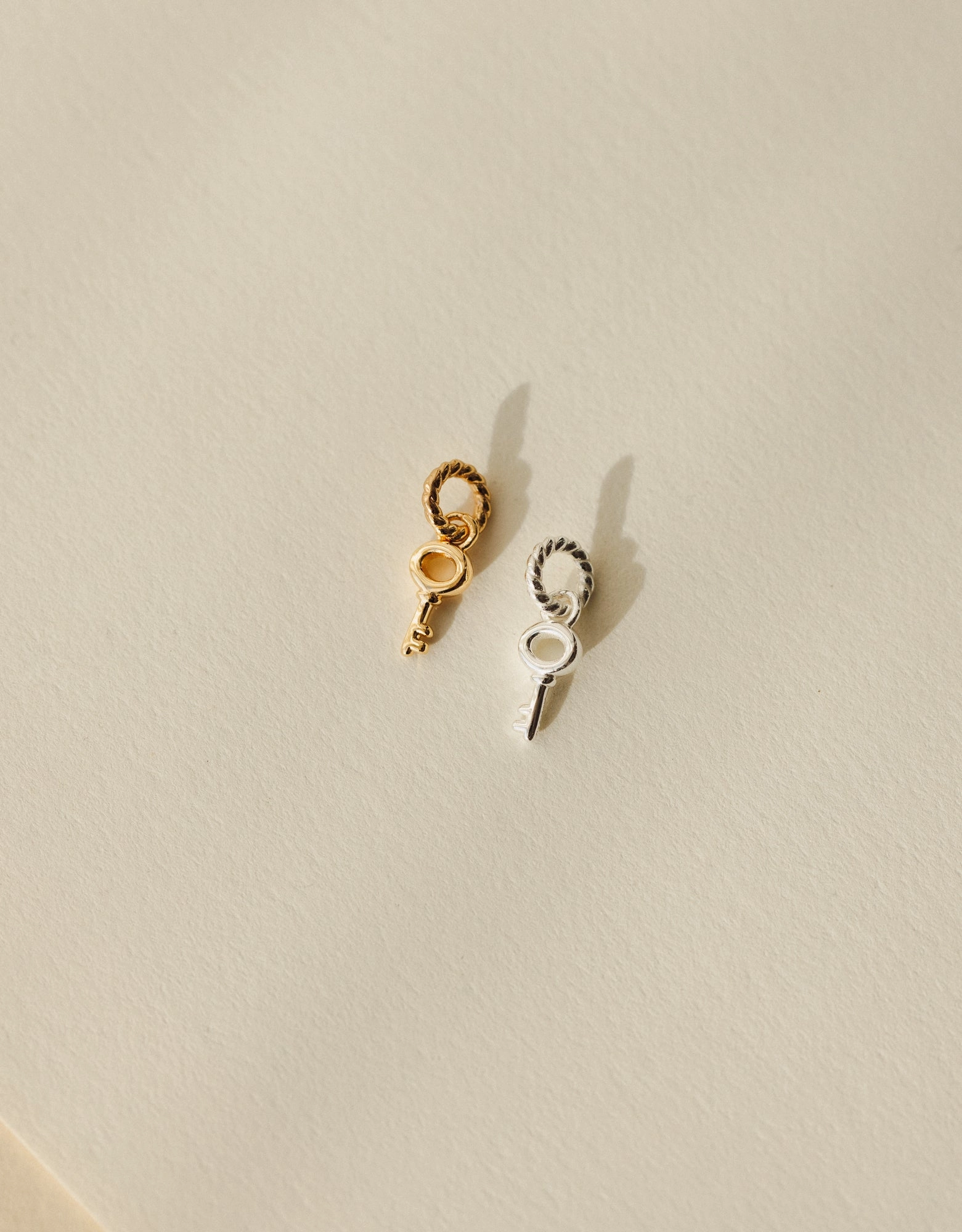 Fantastic Piece Skeleton Key Charm