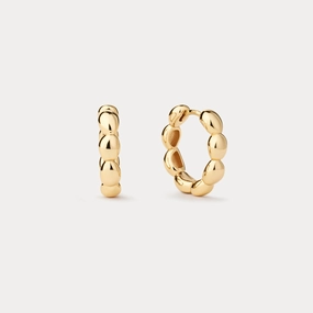 Unique Ornament Straight Item Skipping Stone Hoops