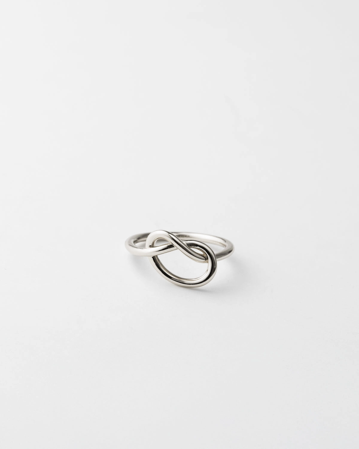 Eternal Knot Statement Ring Timeless Balance Postmodern Design