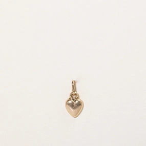Custom Piece Glam Vibe 10k Yellow Gold Heart Charm
