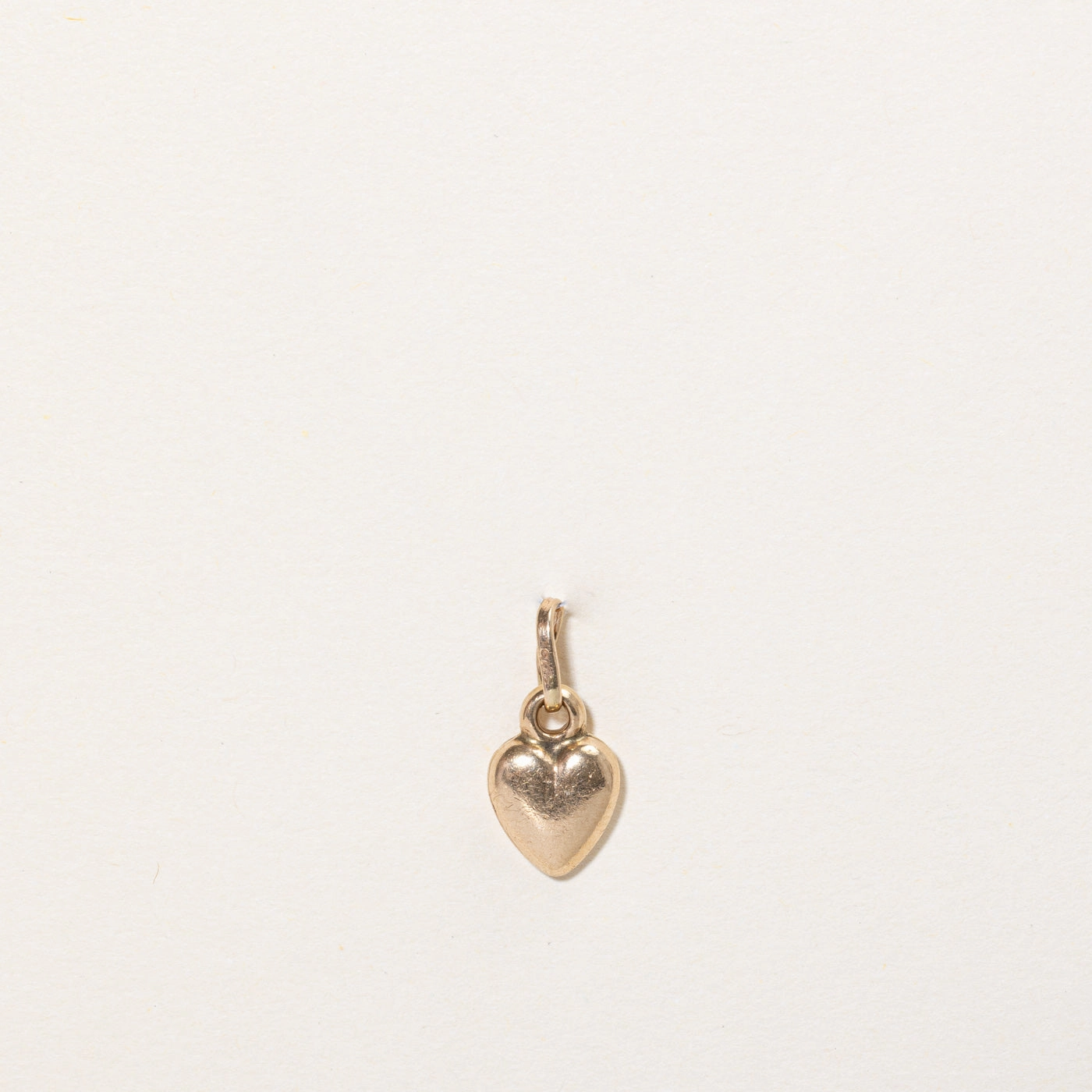 Custom Piece Glam Vibe 10k Yellow Gold Heart Charm