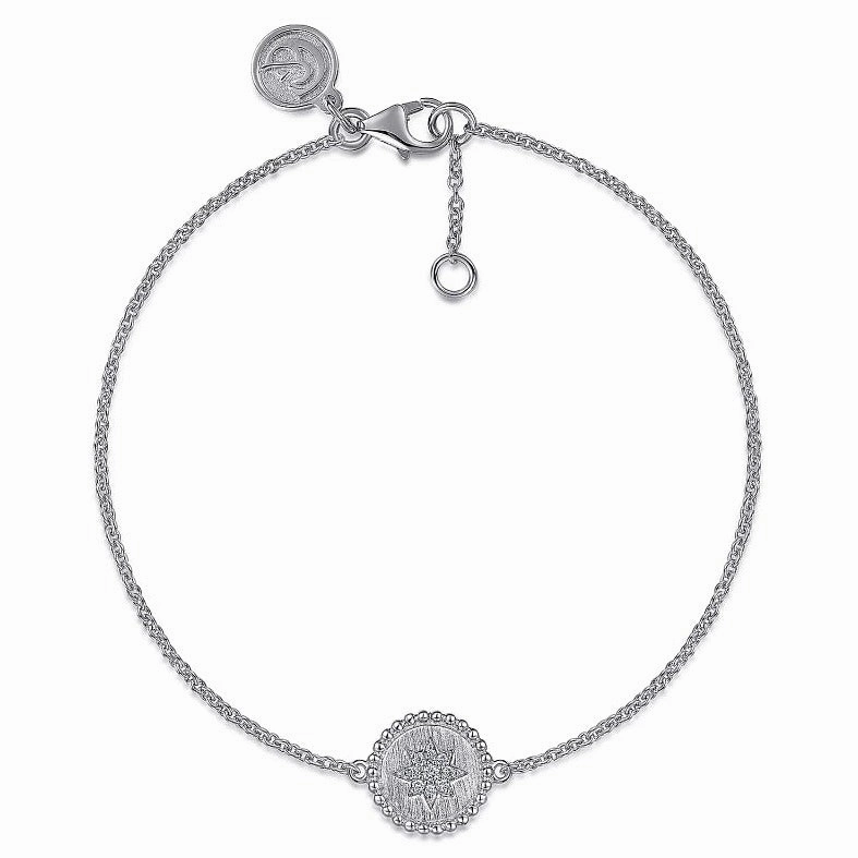 Subtle Mood Fashion Pop Sterling Silver Diamond Bujukan Star Bracelets