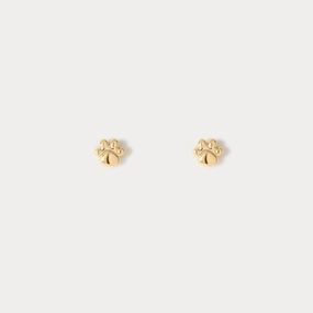 Paw Print Studs Contemporary Must-Have Brilliant Creation