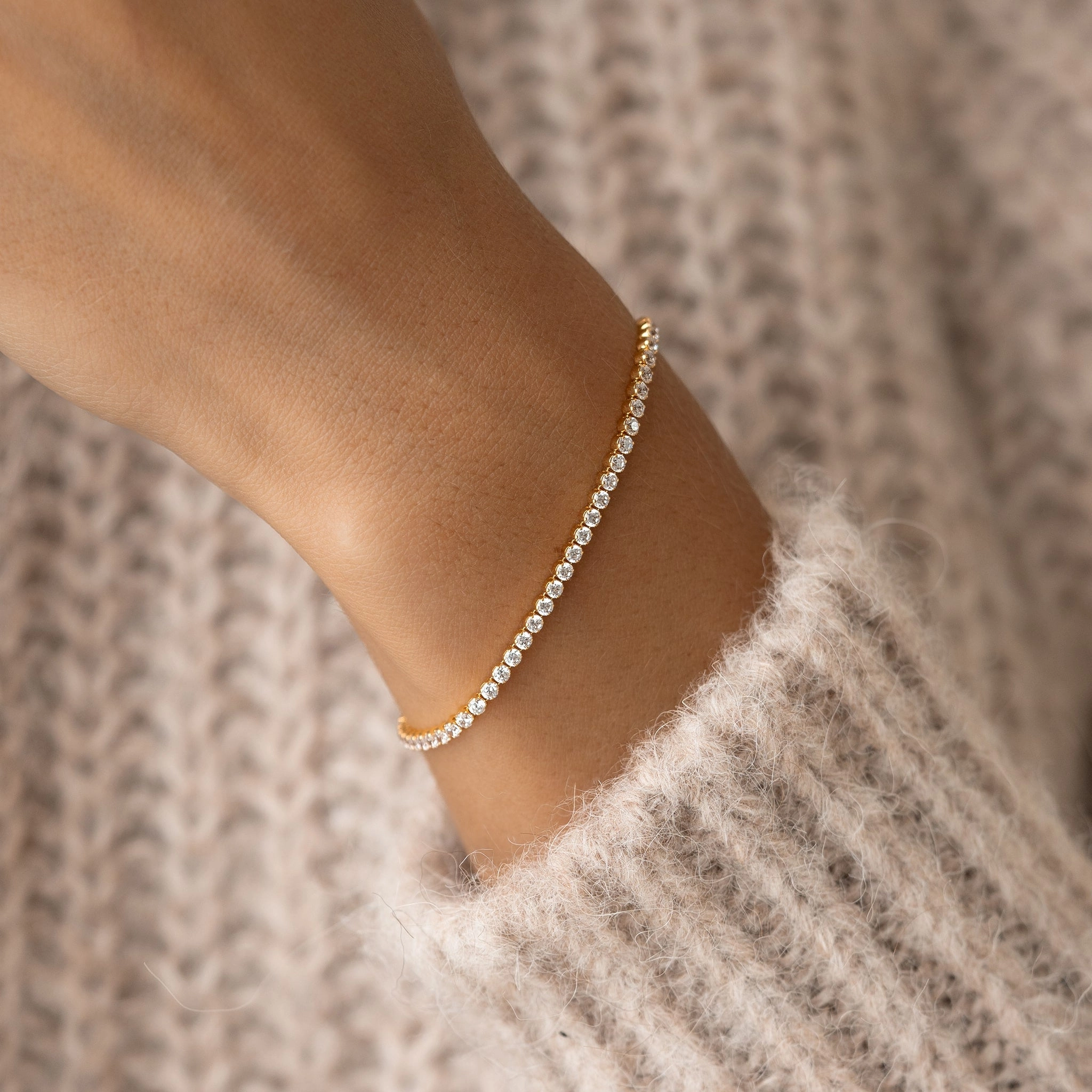 Tennis Bracelet - Audrey Vogue Touch Formal Vibe