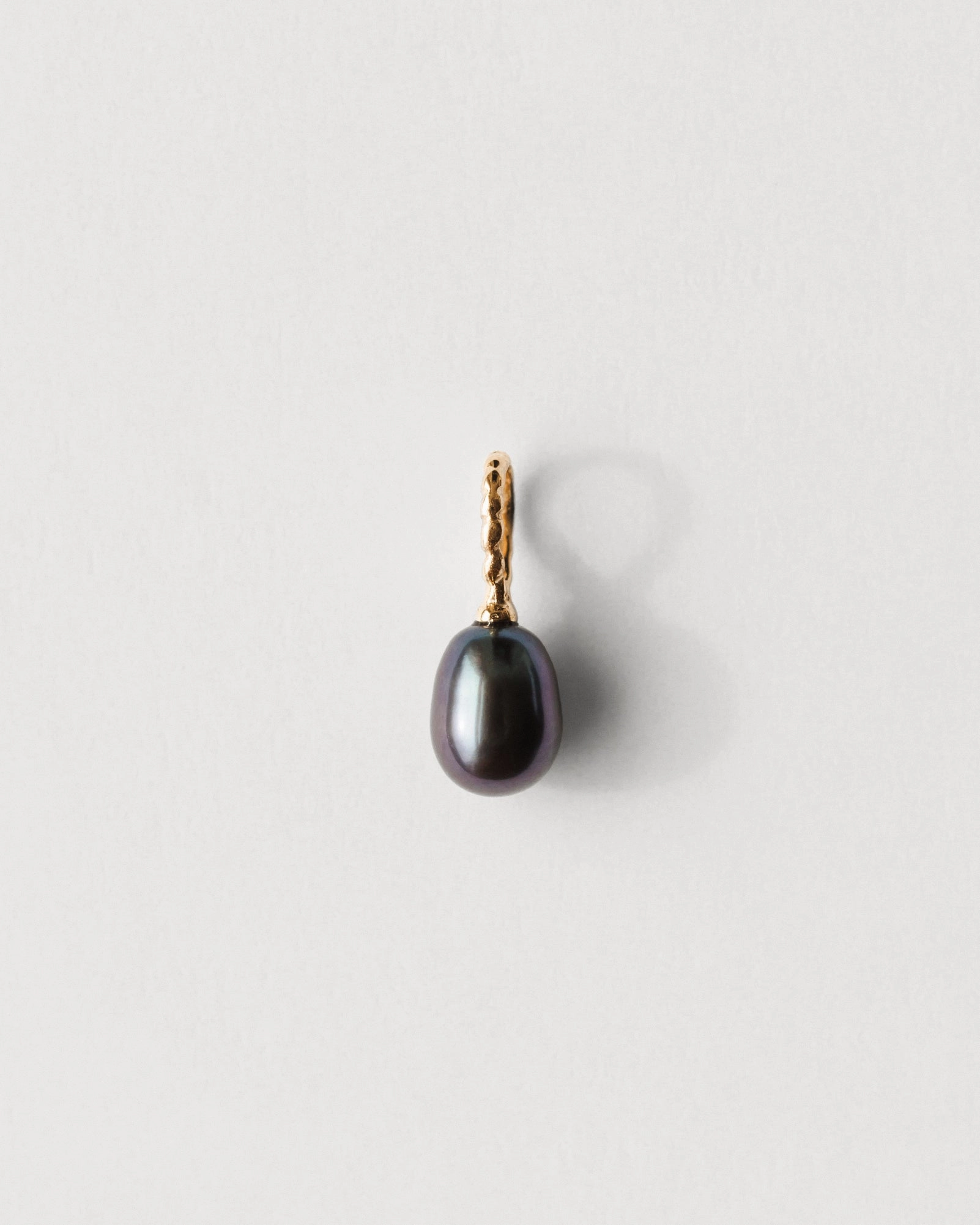 understated look Baby Black Pearl Charm