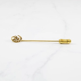 Victorian Seed Pearl Stick Pin Lifestyle Fit Light Pop