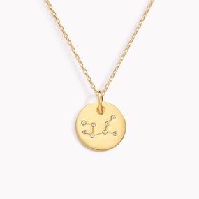 Virgo Necklace / Zodiac Necklace Luxury Flow Weekend Piece