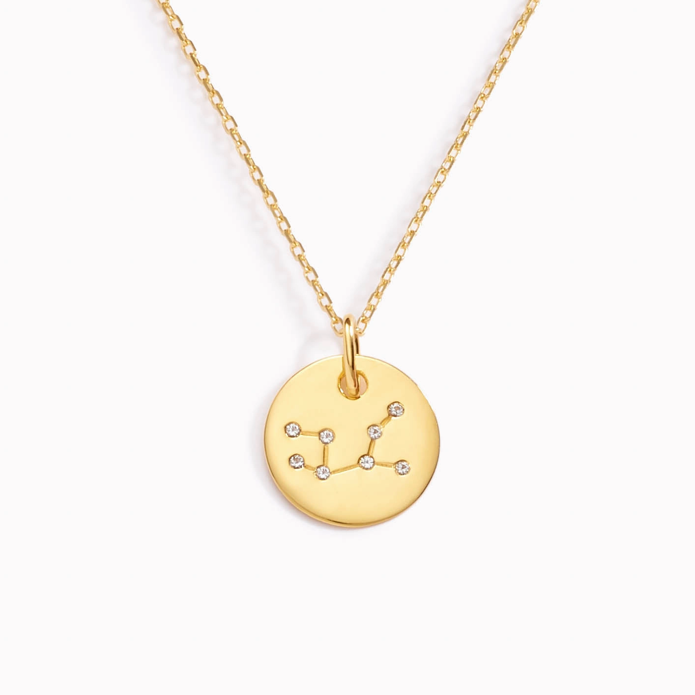 Weekend Look Minimal Mood Virgo Necklace / Zodiac Necklace